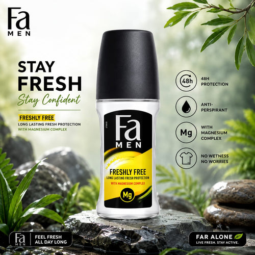 Fa Roll On Men Freshly Free