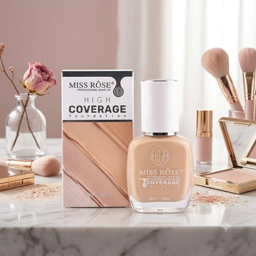 Miss Rose High Coverage Liquid Foundation