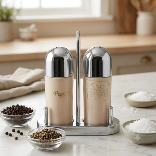 Salt & Pepper Jar - White