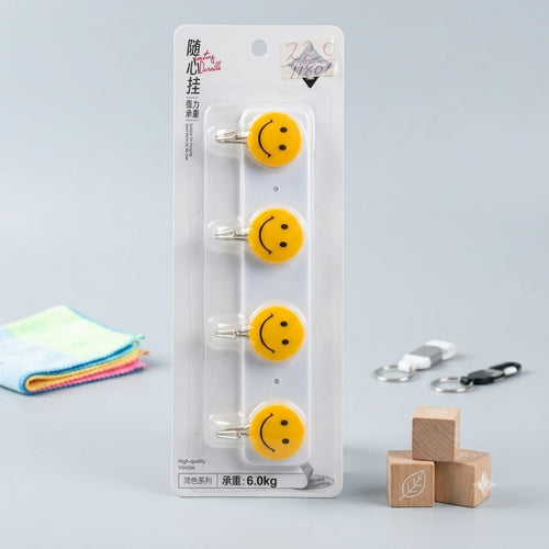 Smile Key Hooks - 4 Hooks