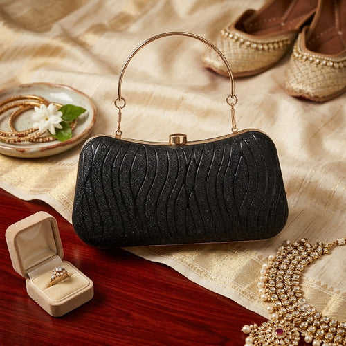 Bridal Fancy Bag - Black