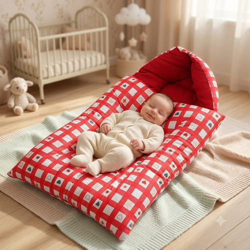 Baby Soft Hood - Red (Box Design)