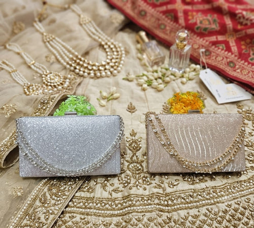 Bridal Purse - Copy Style, Silver & Golden