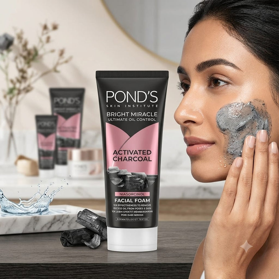 Ponds Face Wash Charcoal