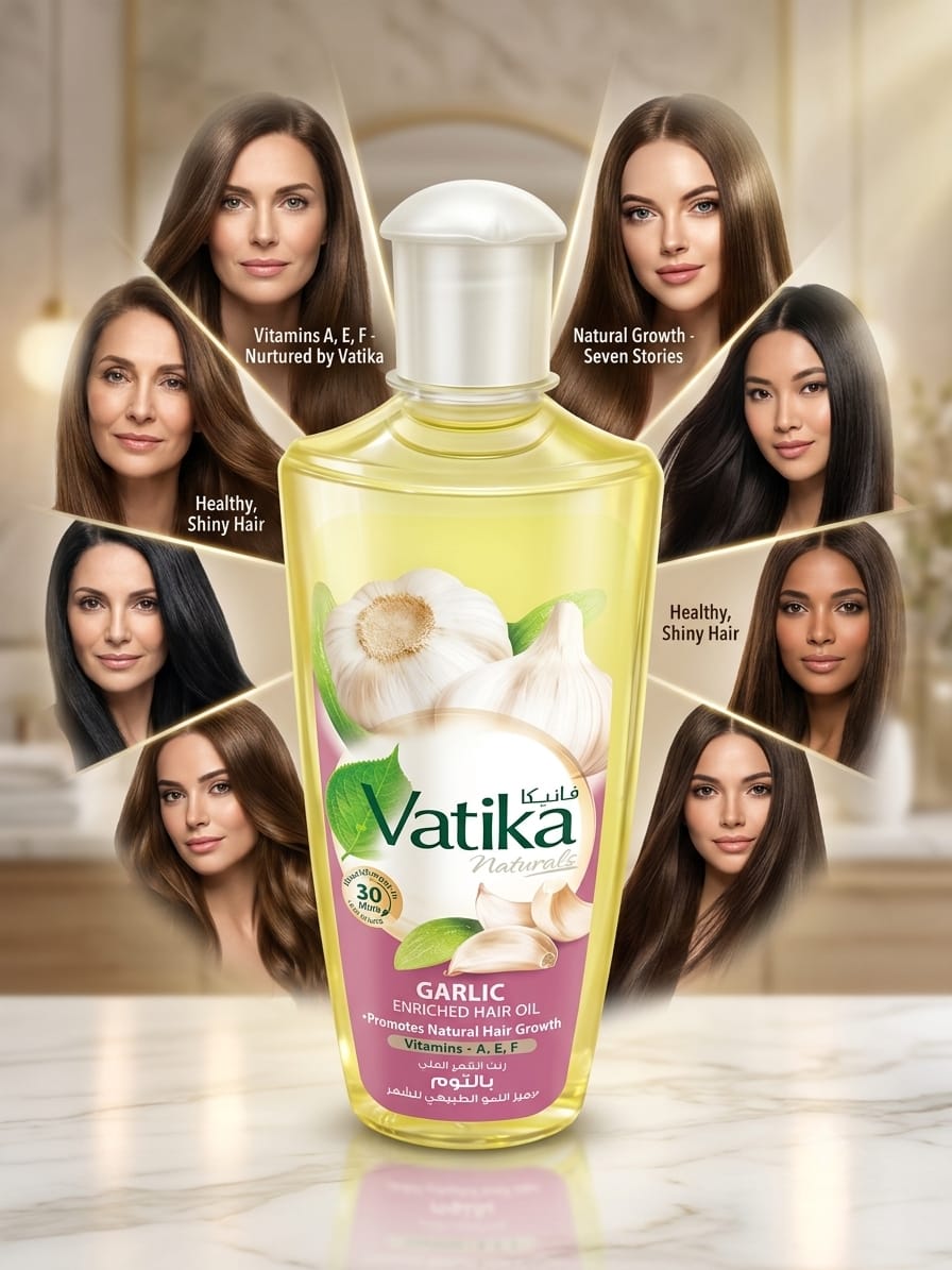 Vatica Hair Oil Garlic