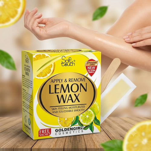 Lemon Wax Apply & Remove Hair